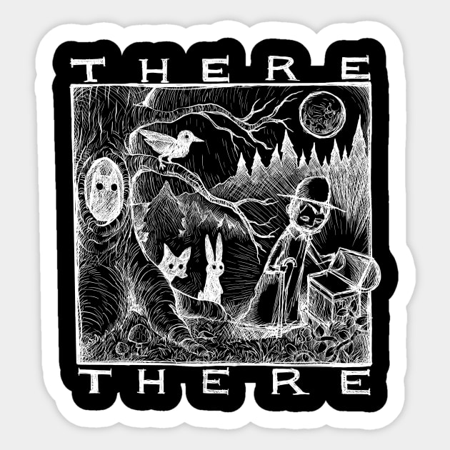 There There inverted Sticker by bangart